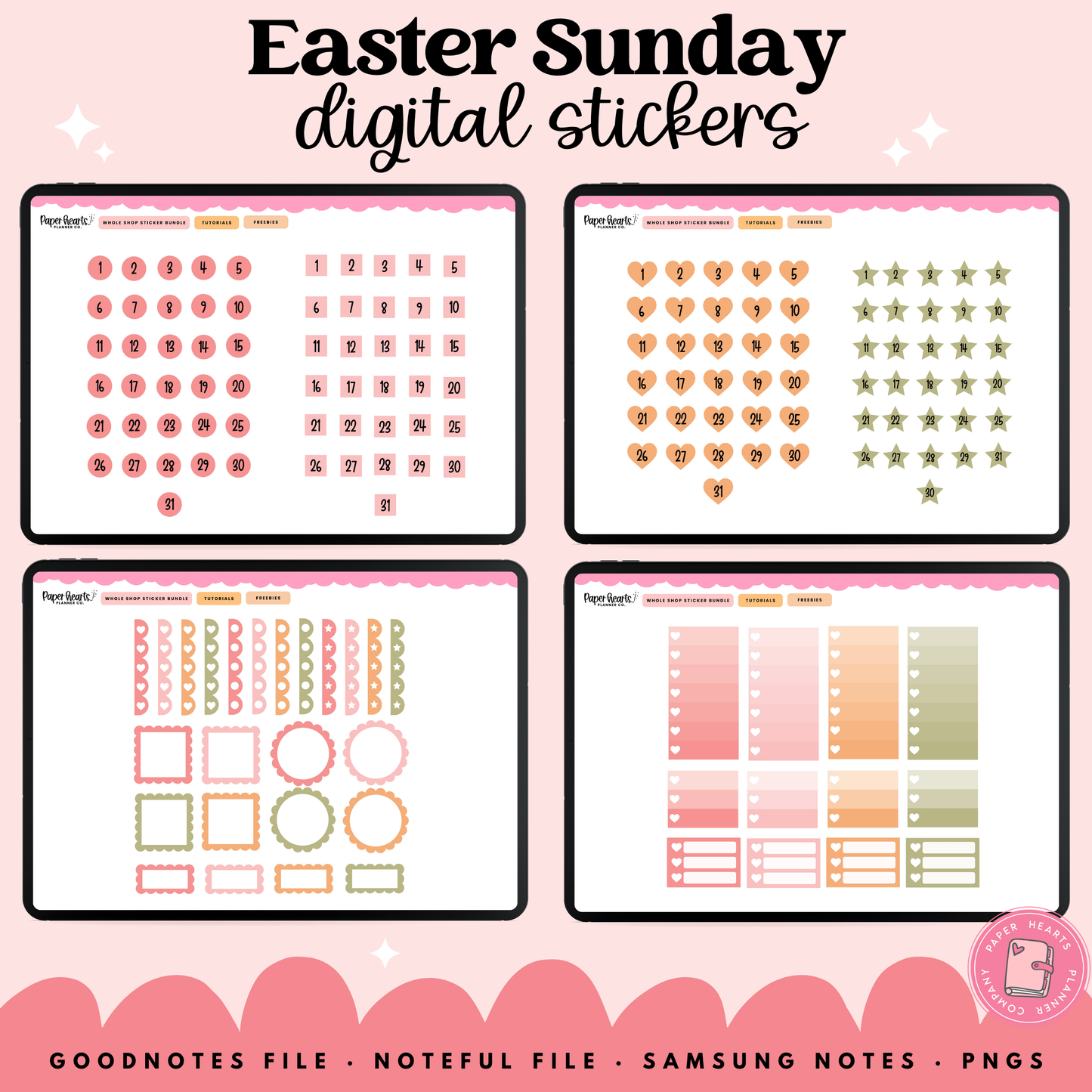Easter Sunday Stickers