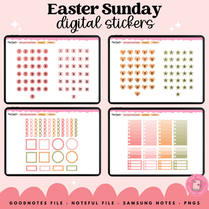Easter Sunday Stickers