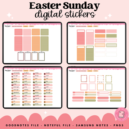 Easter Sunday Stickers