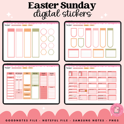 Easter Sunday Stickers
