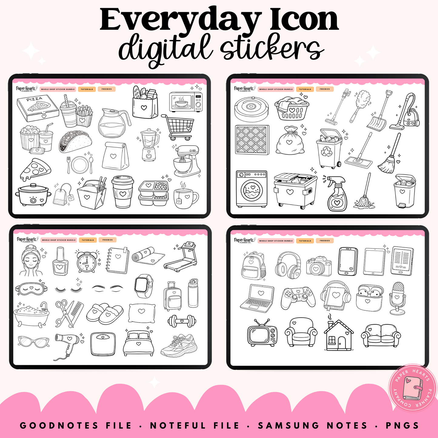 Everyday Icon Stickers