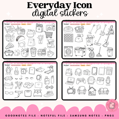 Everyday Icon Stickers