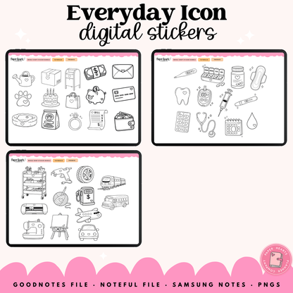Everyday Icon Stickers