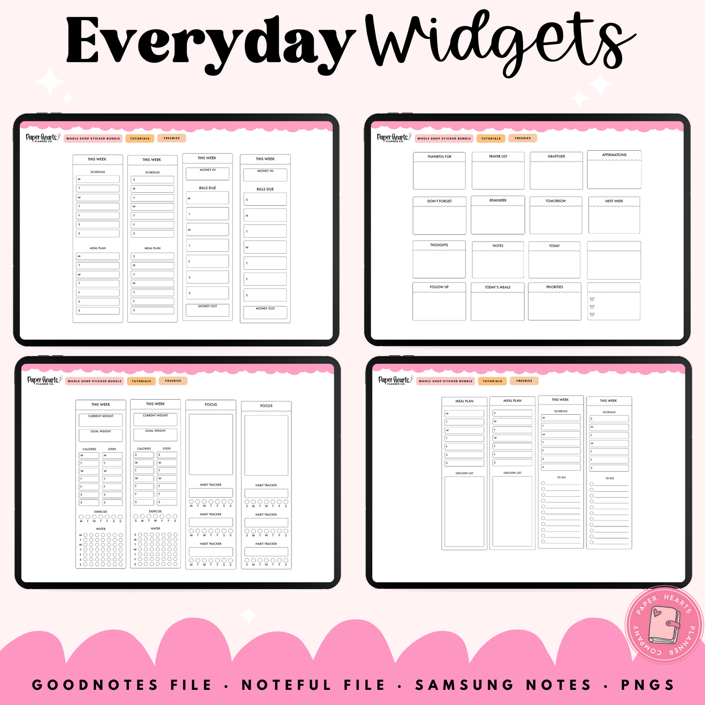 Everyday Widgets 2025 Version