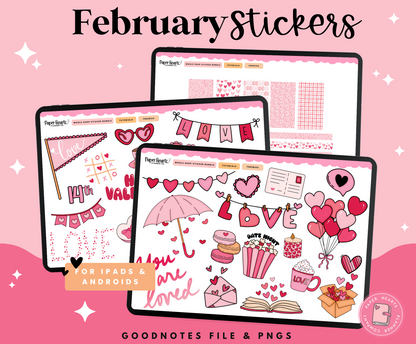 February 2025 Stickers