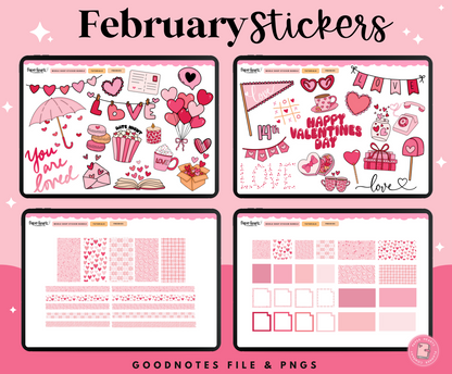 February 2025 Stickers