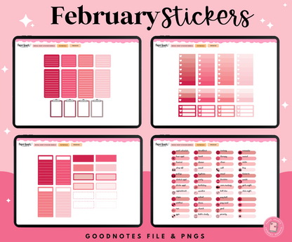 February 2025 Stickers