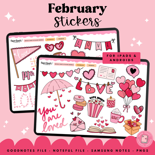 February 2025 Stickers