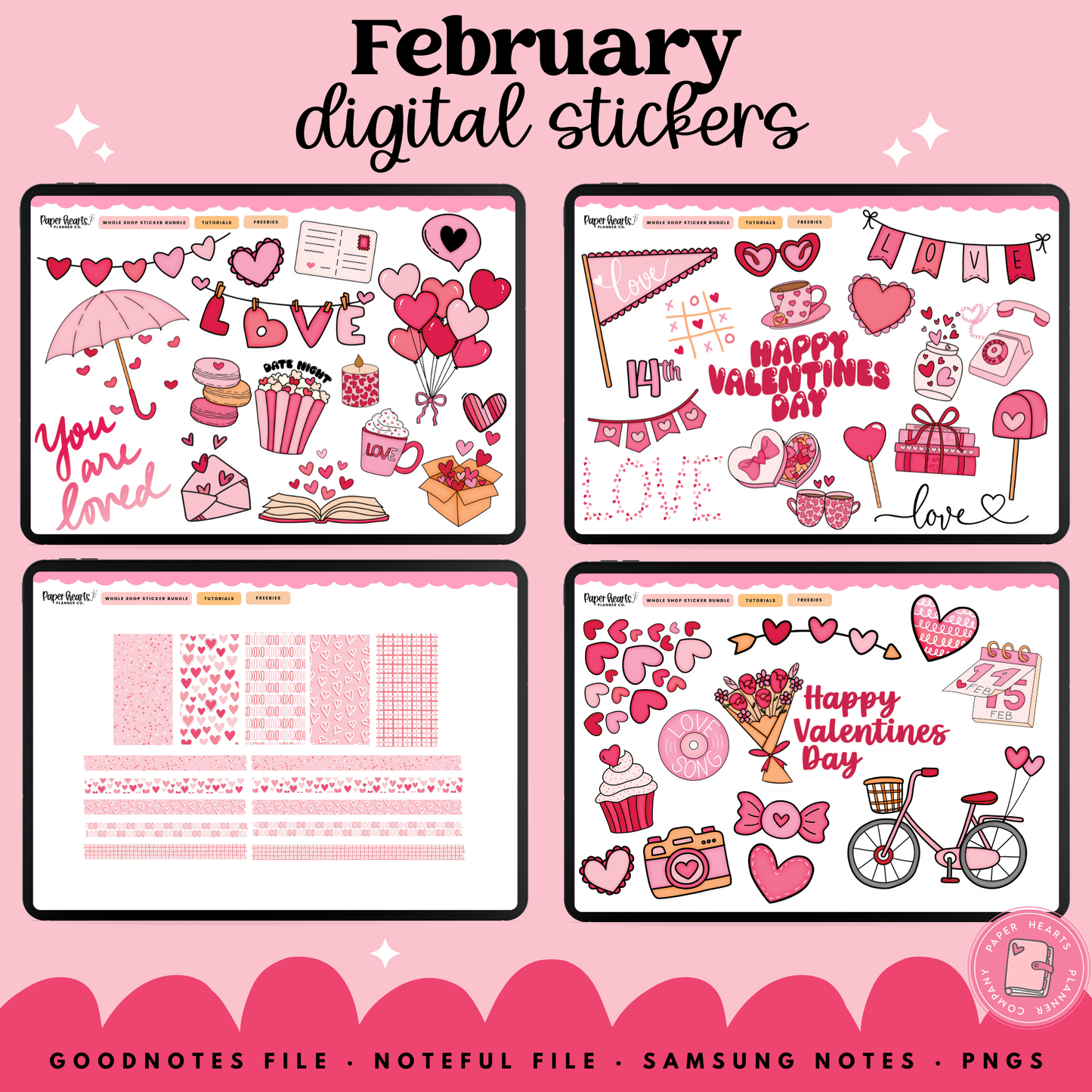 February 2025 Stickers