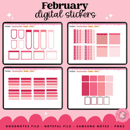February 2025 Stickers