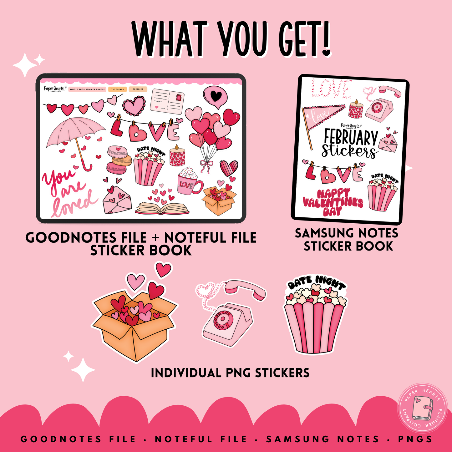 February 2025 Stickers