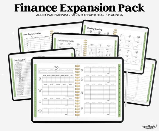 Budgeting & Finance Expansion Pack