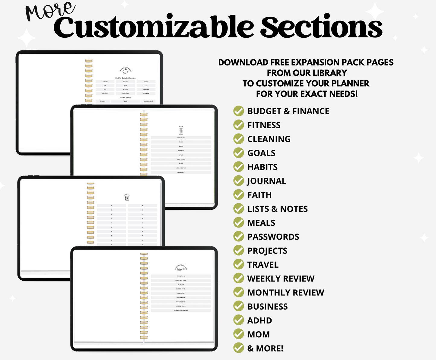 Budgeting & Finance Expansion Pack