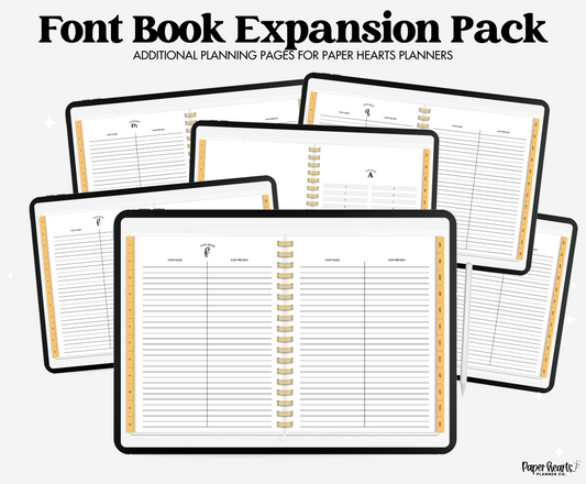 Font Book Expansion Pack