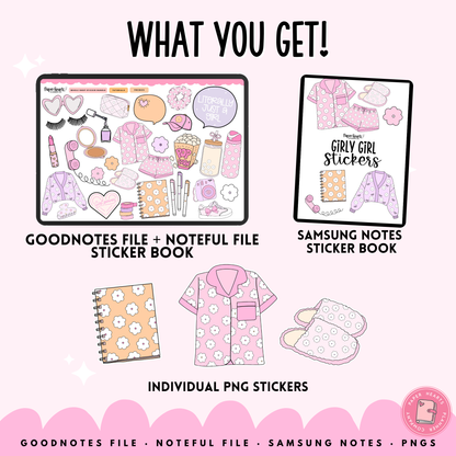 Free Girly Girl Stickers
