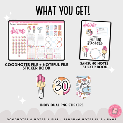 Free June 2026 Stickers