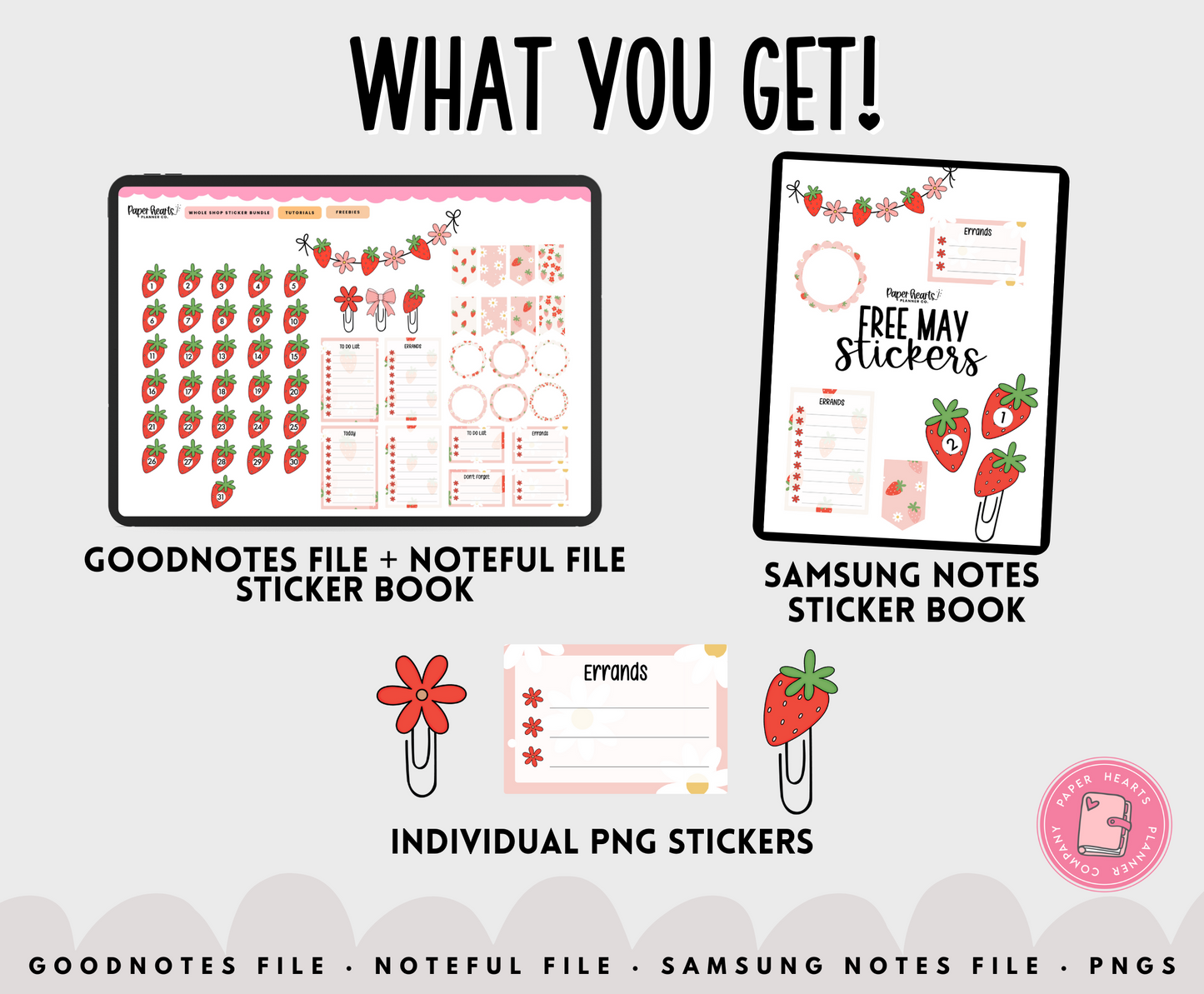 Free May Stickers