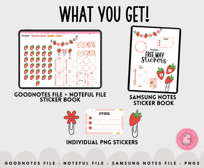 Free May Stickers
