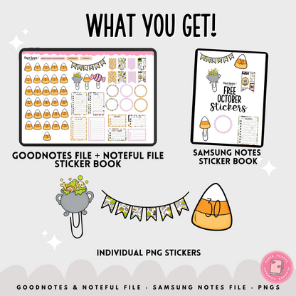 Free October Stickers
