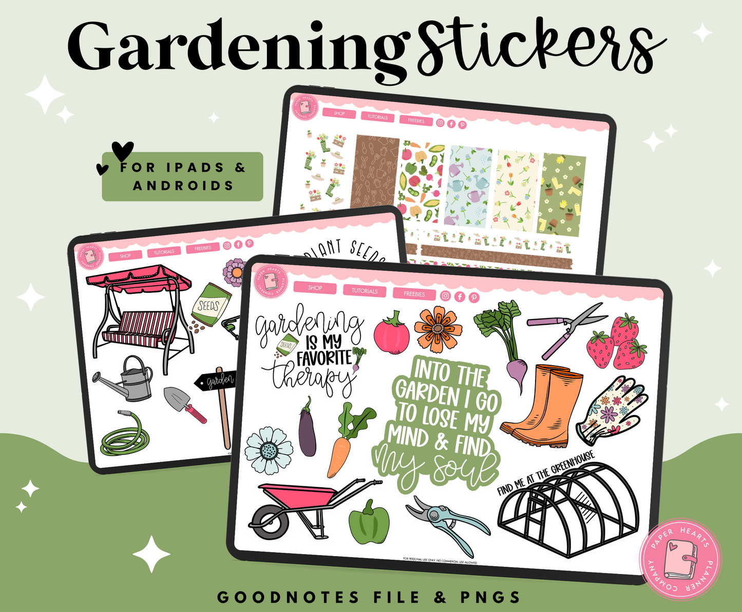 Gardening Stickers