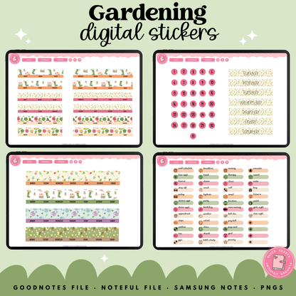 Gardening Stickers