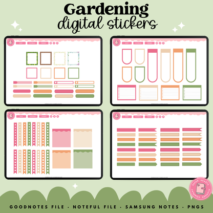 Gardening Stickers