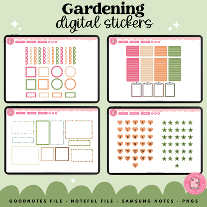 Gardening Stickers