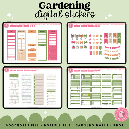 Gardening Stickers