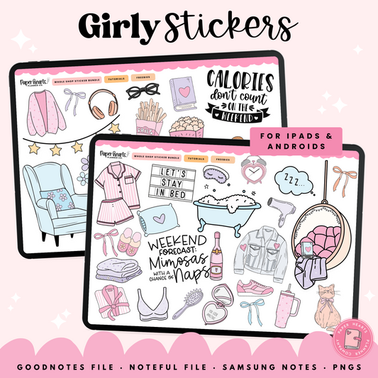 Girly Stickers