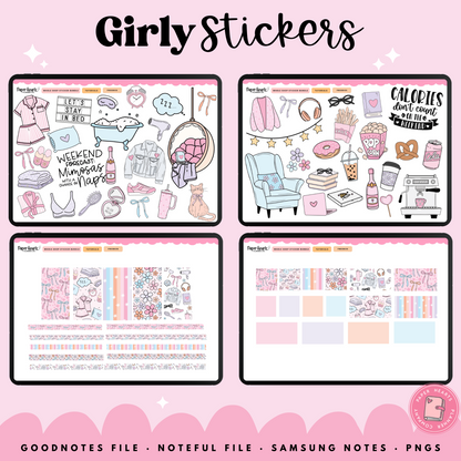 Girly Stickers