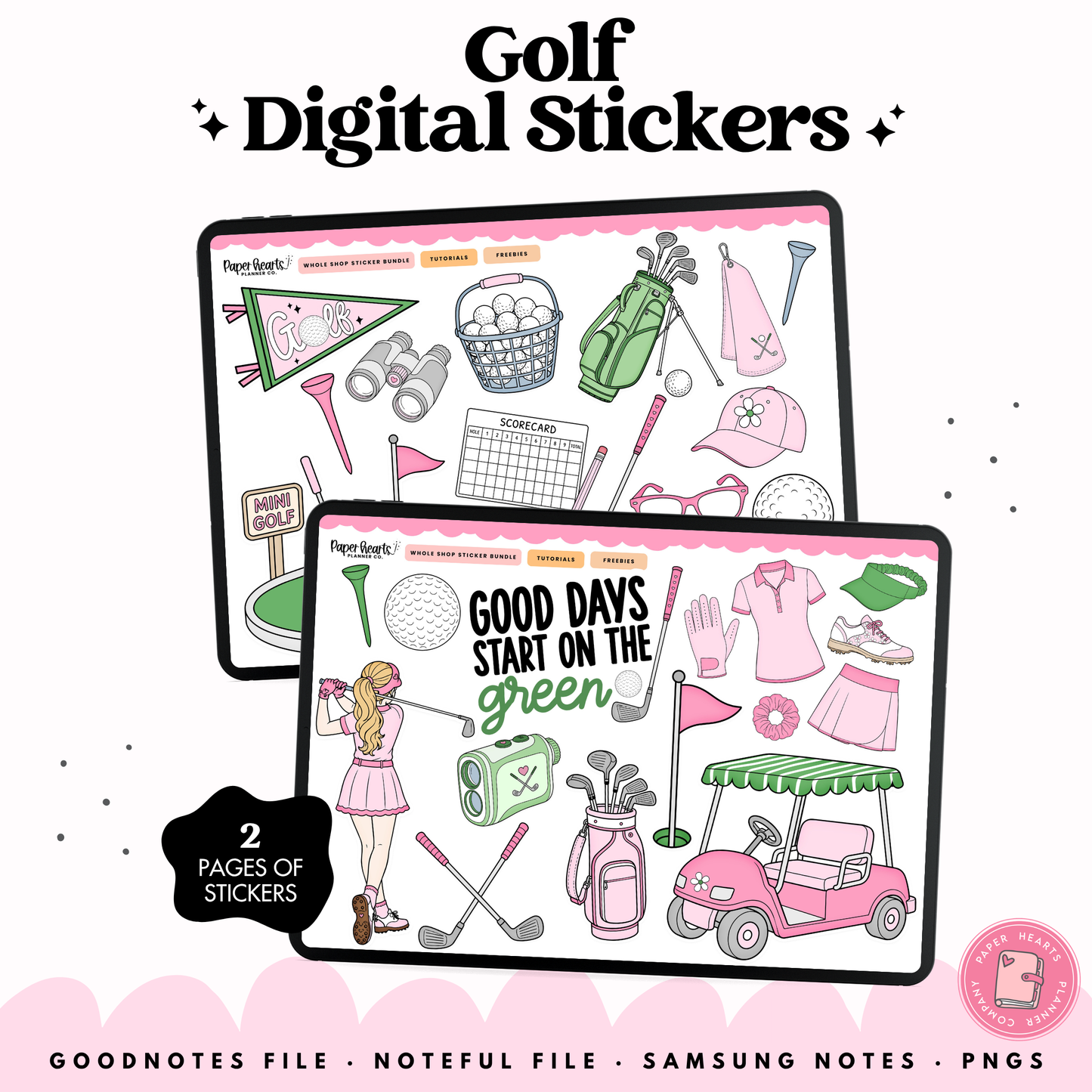 Golf Stickers