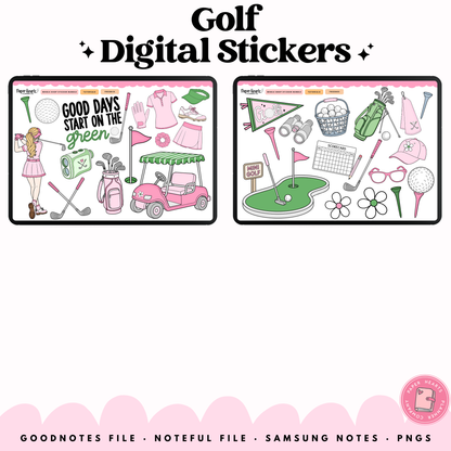 Golf Stickers
