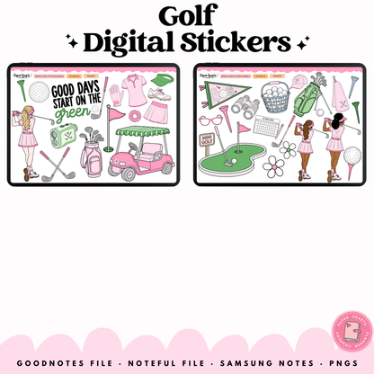Golf Stickers