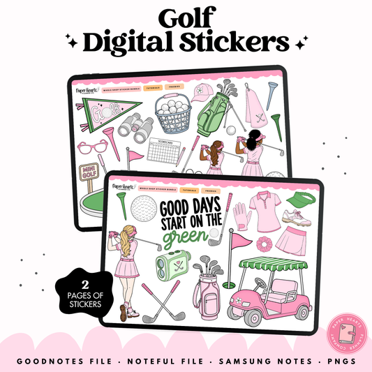 Golf Stickers