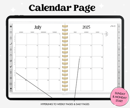 25-26 Midyear Gray Everything Planner