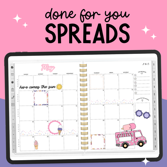 Here Comes The Sun Monthly DFY Spread