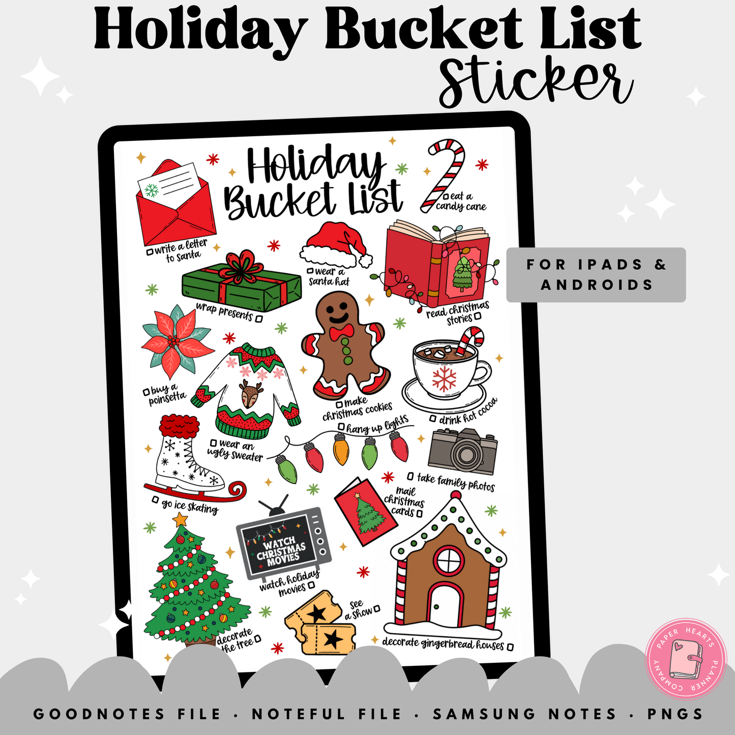 Holiday Bucket List