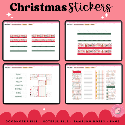 Holly Jolly Christmas Stickers