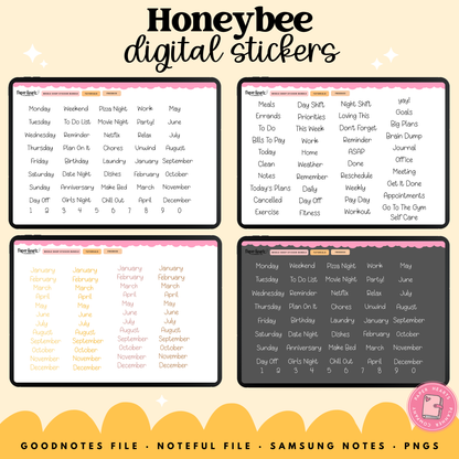 Honeybee Stickers