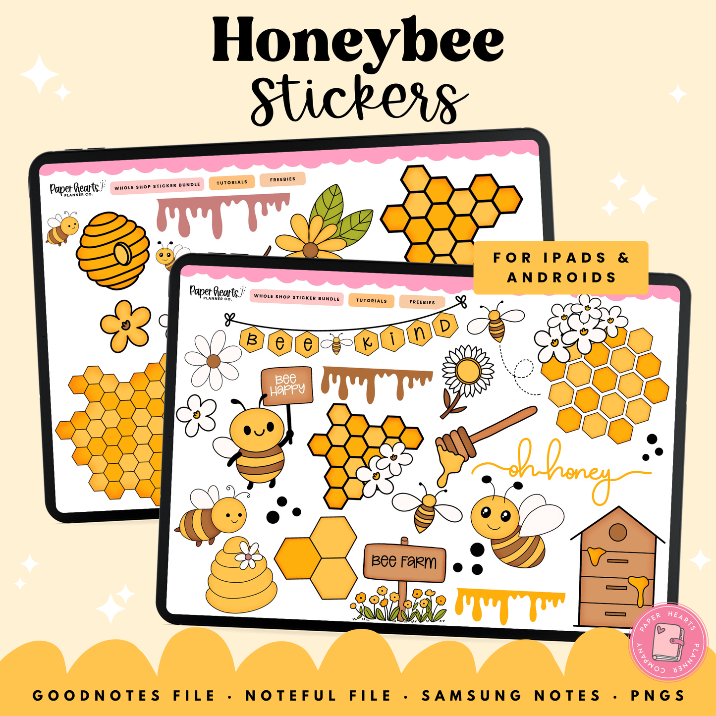 Honeybee Stickers