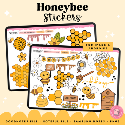 Honeybee Stickers