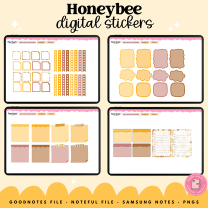 Honeybee Stickers