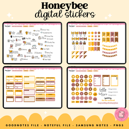 Honeybee Stickers