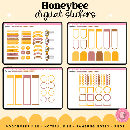 Honeybee Stickers