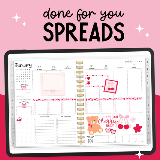 I Love You Cherry Much DFY Spread