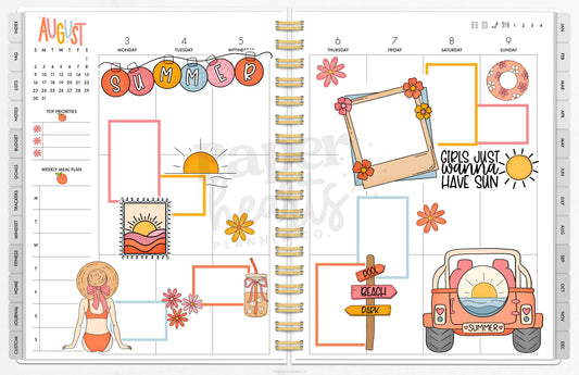 August Peaches Week 1 Done For You Spread
