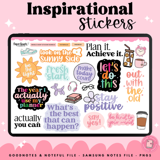 Inspirational Stickers