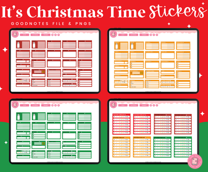 It's Christmas Time Stickers