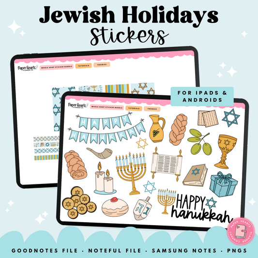 Jewish Holidays Stickers