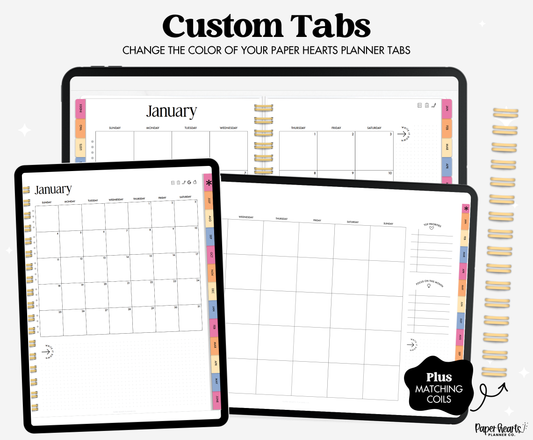 June Pool Party Tabs All Colors